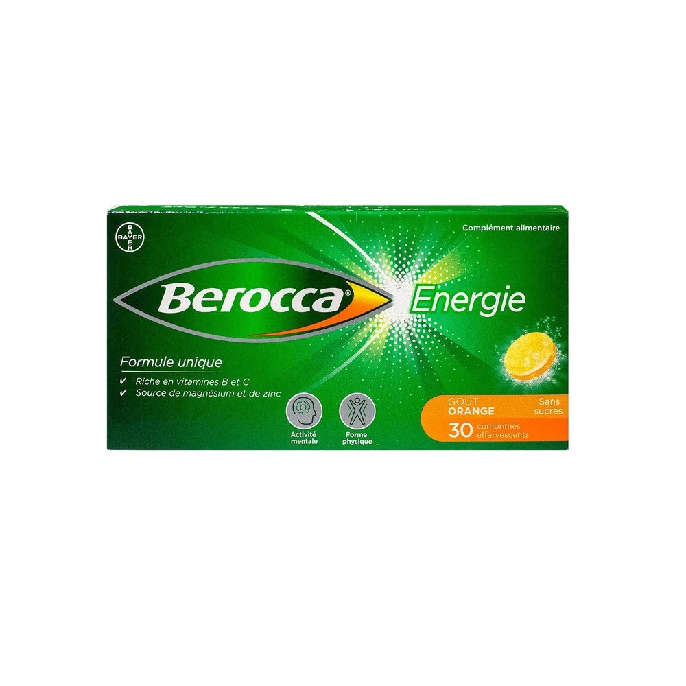 Berocca Energie Comprimés effervescents