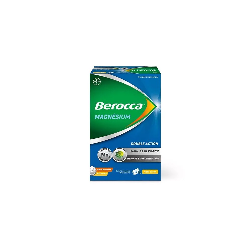 Berocca magnesium citron comprimés effervescents