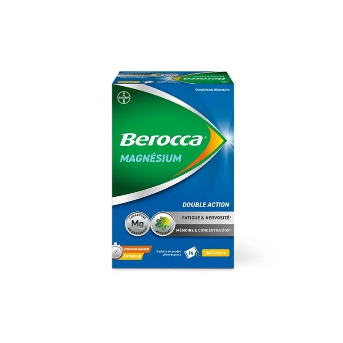 Berocca magnesium citron comprimés effervescents