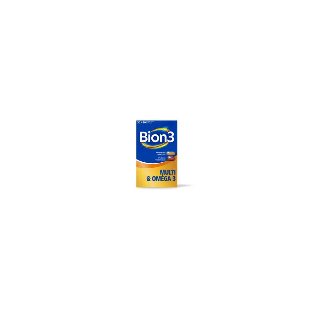 Bion 3 Multi et Omega 3 - Complément Alimentaire