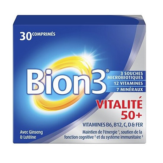 Bion 3 vitalité 50+ 30 capsules