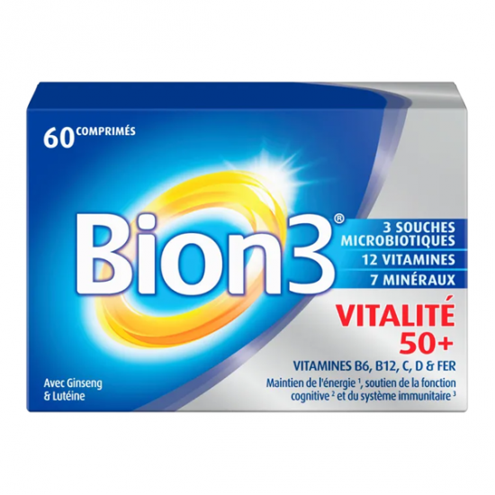 Bion 3 vitalité 50+ capsules