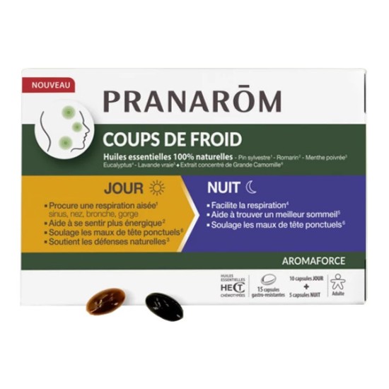 AROMAFORCE CAPS JOUR NUIT B/15