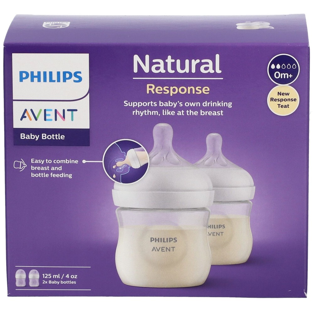 Philips Avent Biberon Natural Resp 125 ml Duo