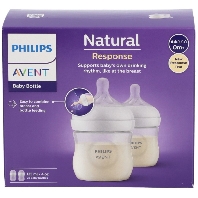 Philips Avent Biberon Natural Resp 125 ml Duo