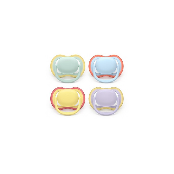 Philips Avent Sucette Ultra Air Silicone 0-6 mois
