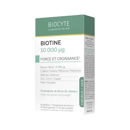 Biocyte Biotine Gel Boîte de 45