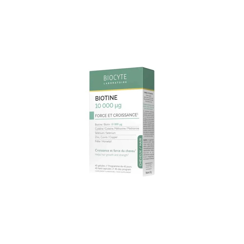 Biocyte Biotine Gel Boîte de 45