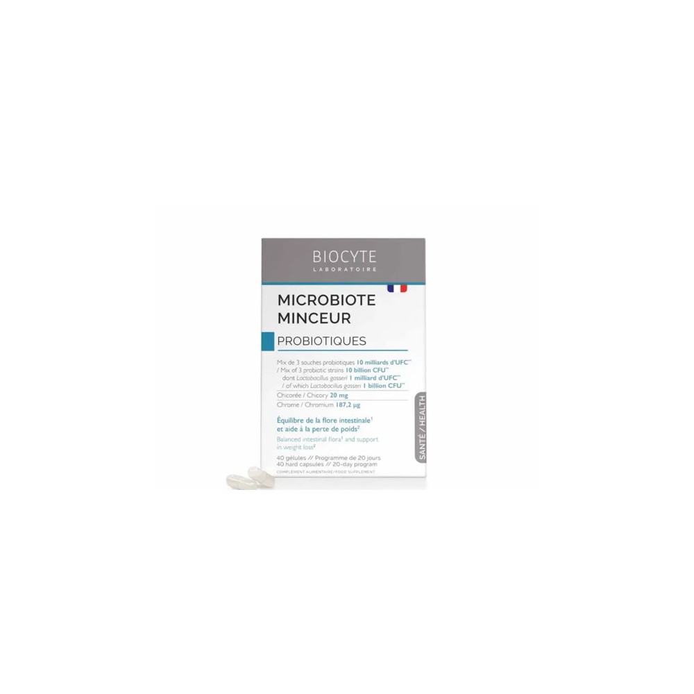 Biocyte Minceur Microbiote Gel 40 unités