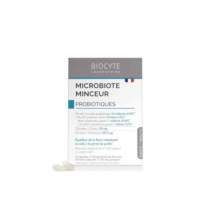 Biocyte Minceur Microbiote Gel 40 unités