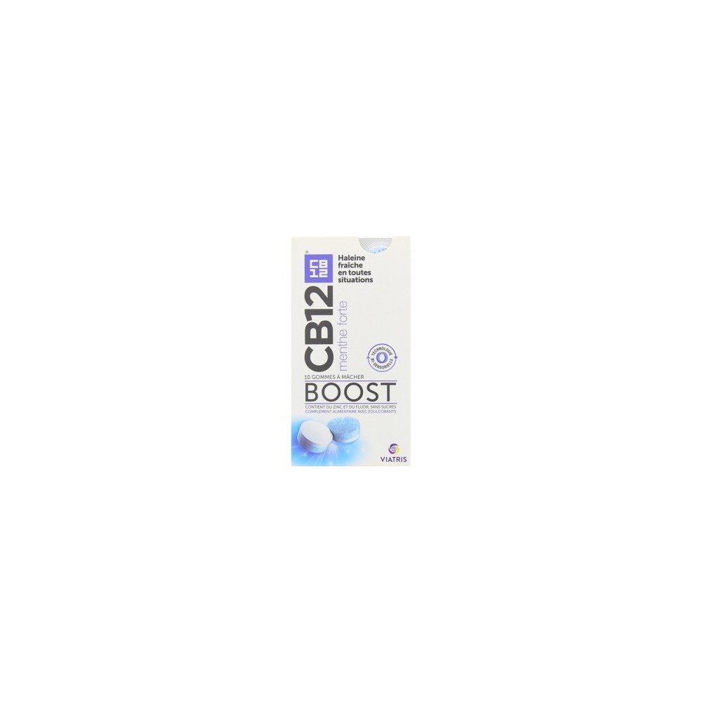CB12 BOOST GOMMES TRAITANTES X10