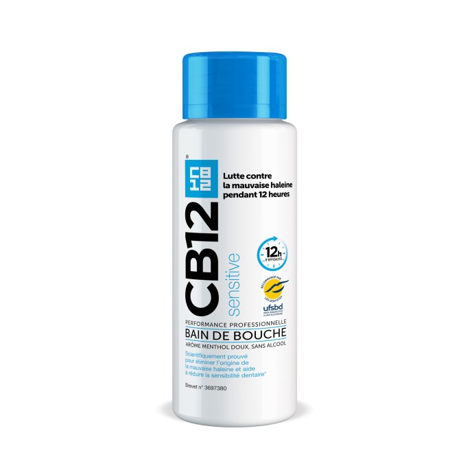CB12 bain de bouche sensitive 250 ml