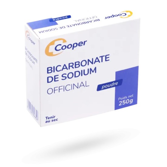 Cooper bicarbonate de sodium boîte 250 g