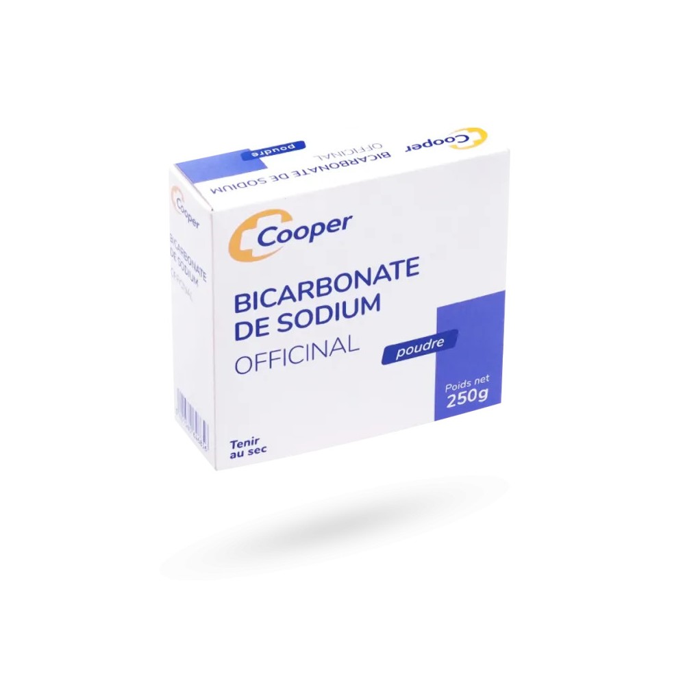 Cooper bicarbonate de sodium boîte 250 g