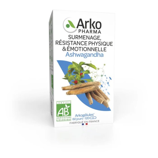 ASHWAGANDHA X120 GELULES ARKO