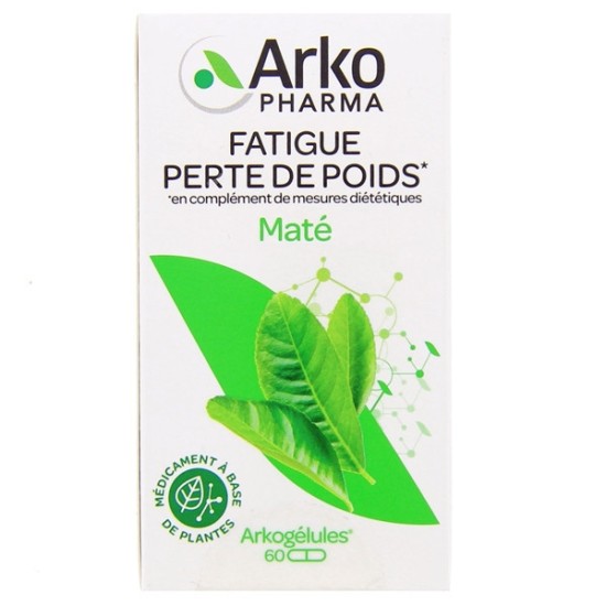 Arkopharma Mate 60 gélules