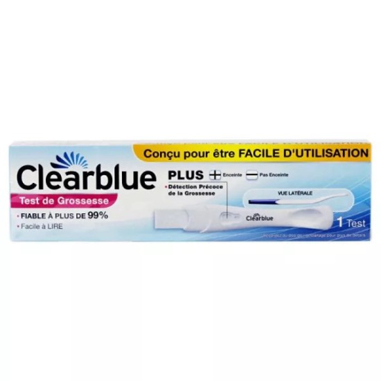 Clearblue test grossesse classique