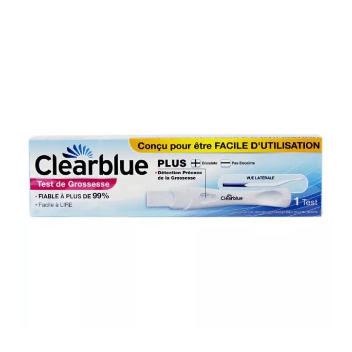 Clearblue test grossesse classique