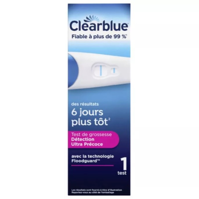 CLEARBLUE TEST EARLY TEST GROSSESSE PRECOCE