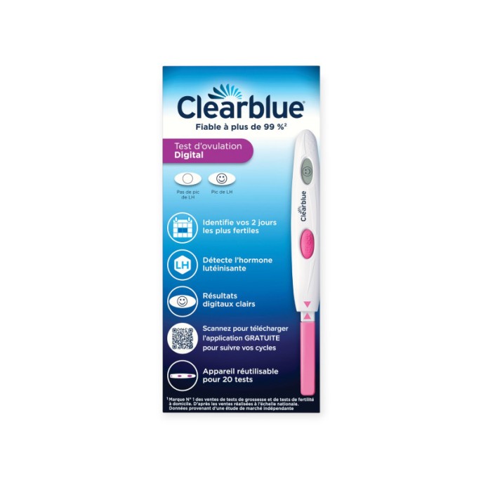 Clearblue test ovulation