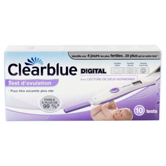 Clearblue Test Ovulation 10 unités