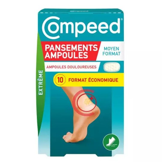 Compeed ampoules extrêmes - Boîte de 10