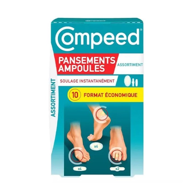 Compeed ampoules mix pack assortis