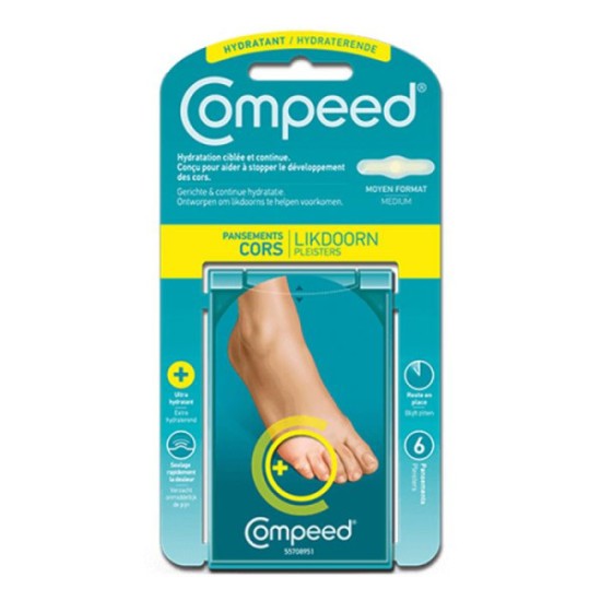 Compeed cors hydratant 6 unités