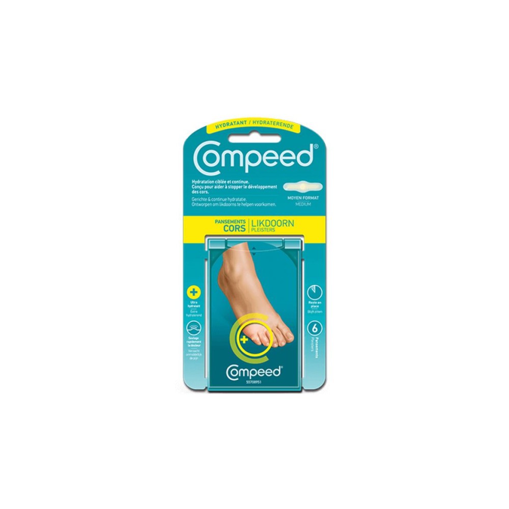 Compeed cors hydratant 6 unités