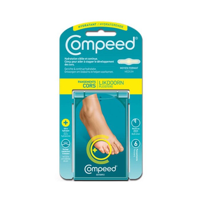 Compeed cors hydratant 6 unités