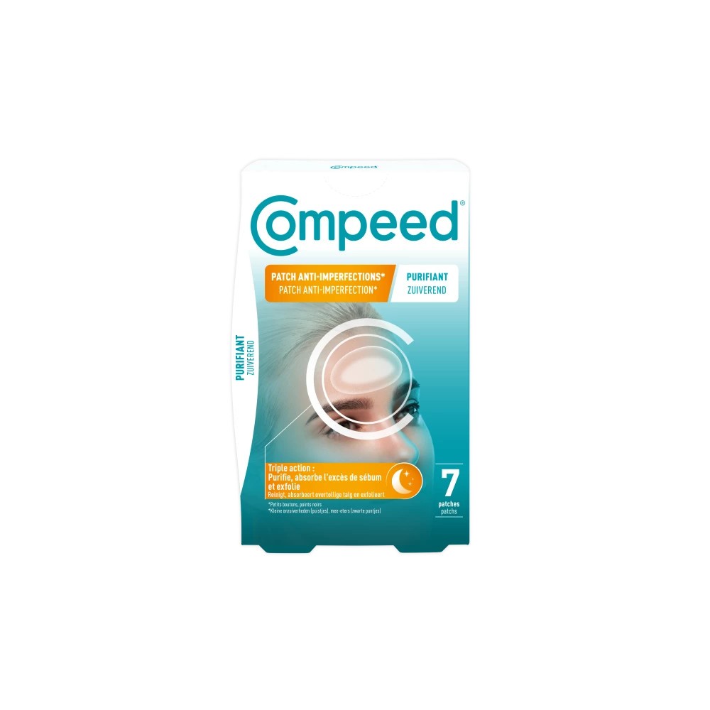 Compeed patch purif anti imperfection nuit