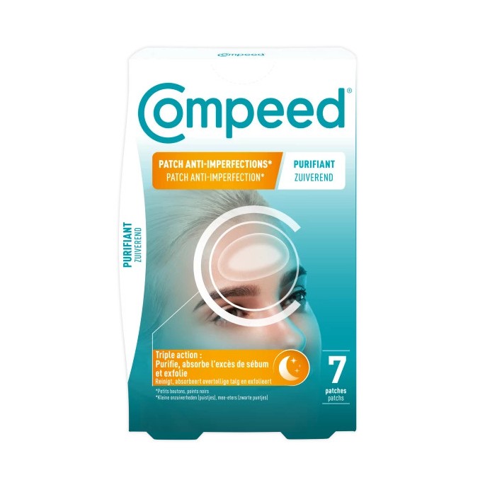 Compeed patch purif anti imperfection nuit