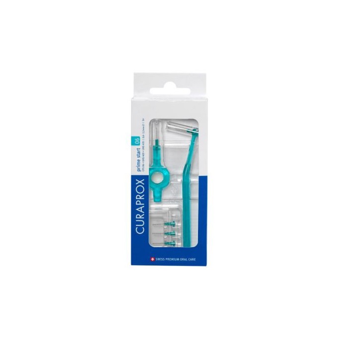 Curaprox Brosse CPS 06 Boîte de 5 + 2 manches