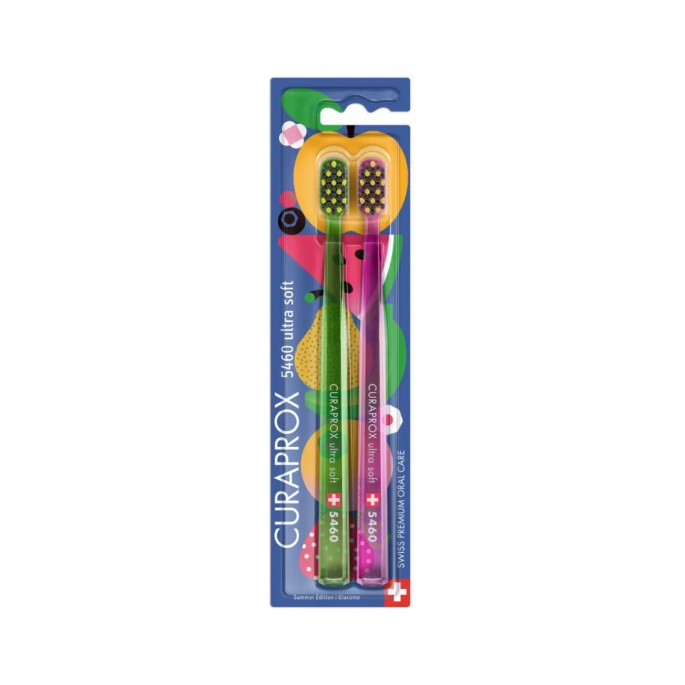 Curaprox Brosse à Dents Ultra Soft CS 5460 Summer
