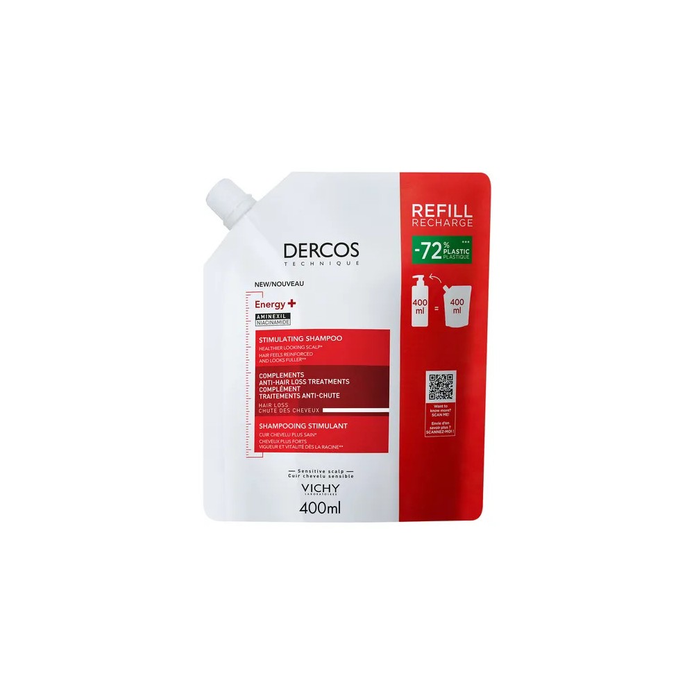 Dercos shampooing énergisant 390 ml