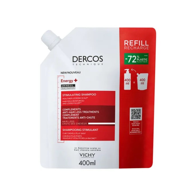 Dercos shampooing énergisant 390 ml