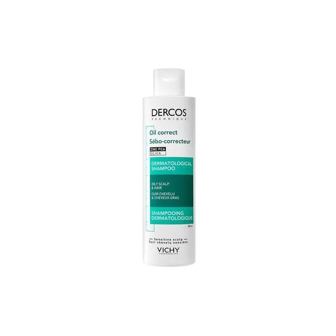 Dercos Oil Correct Sébo-Correcteur 200 ml