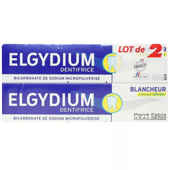 Pierre Fabre Oral Care Elgyd dentifrice blancheur citron