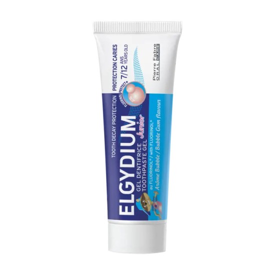 ELGYD DENTIF JUNIOR 7/12 BUBBLE T/50ML