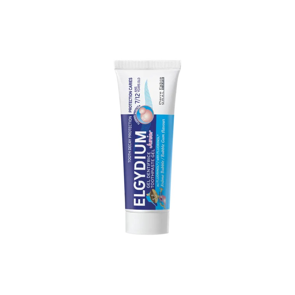 ELGYD DENTIF JUNIOR 7/12 BUBBLE T/50ML