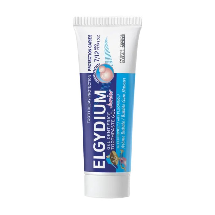 ELGYD DENTIF JUNIOR 7/12 BUBBLE T/50ML