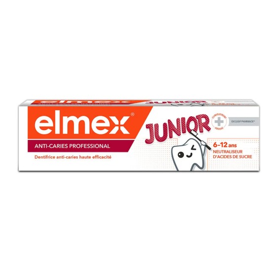 Elmex dentifrice pro junior 75 ml