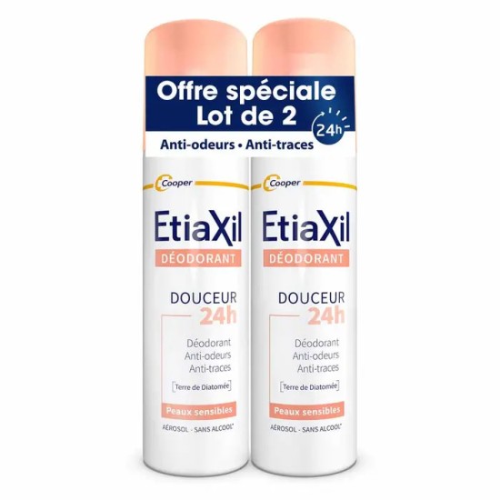 Cooper Etiaxil Deodorant Douceur Spray Duo