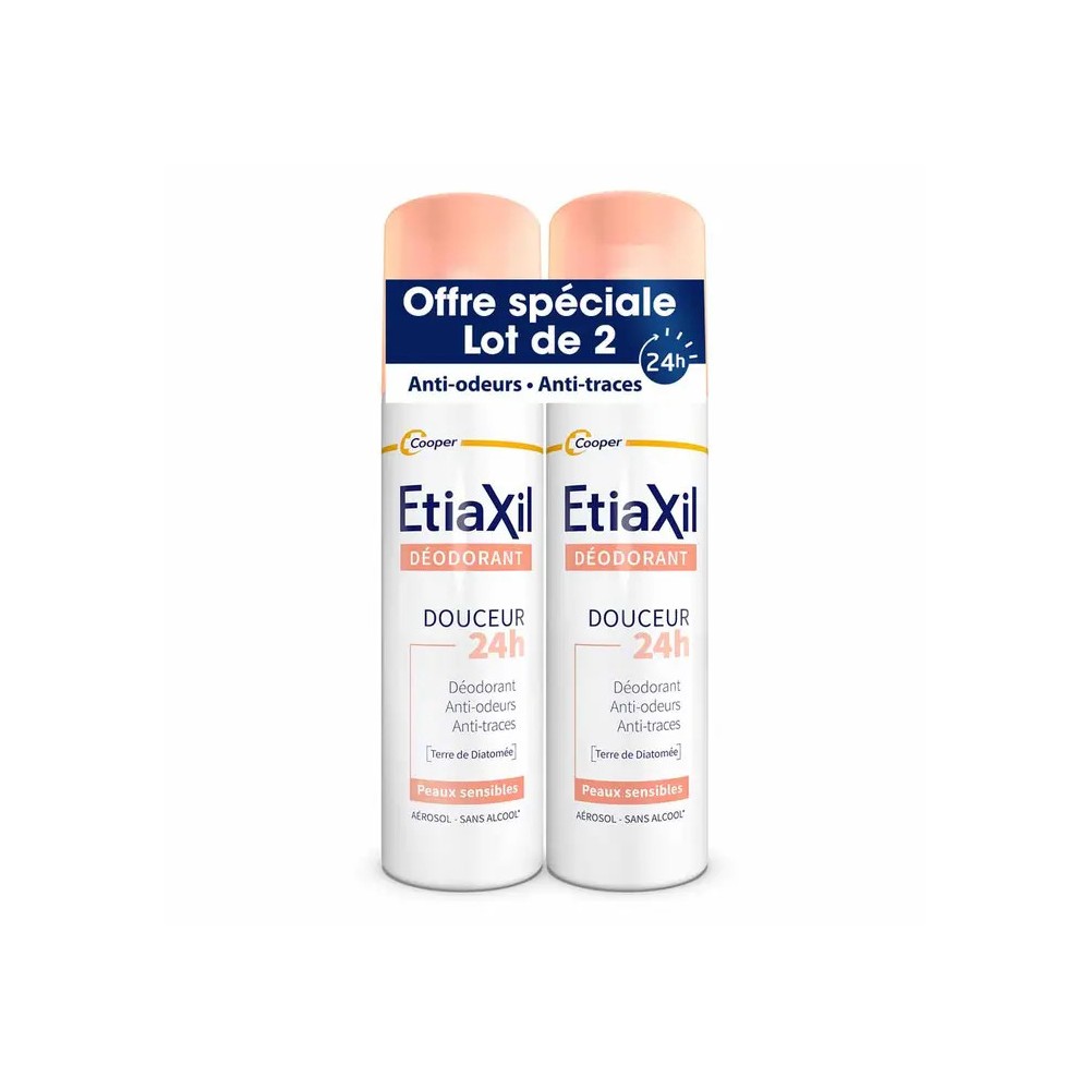 Cooper Etiaxil Deodorant Douceur Spray Duo