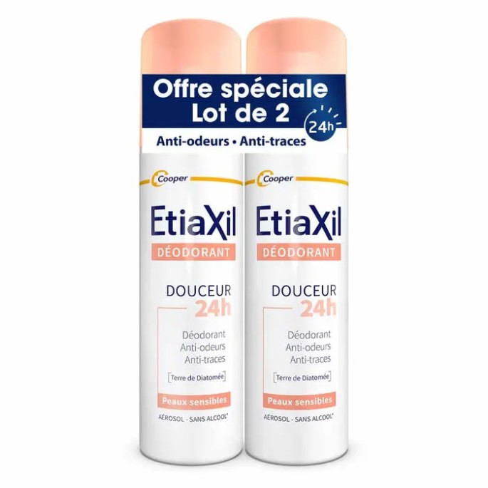 Cooper Etiaxil Deodorant Douceur Spray Duo