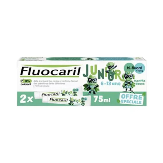 Fluocaril Dentifrice 6-13 ans Menthe