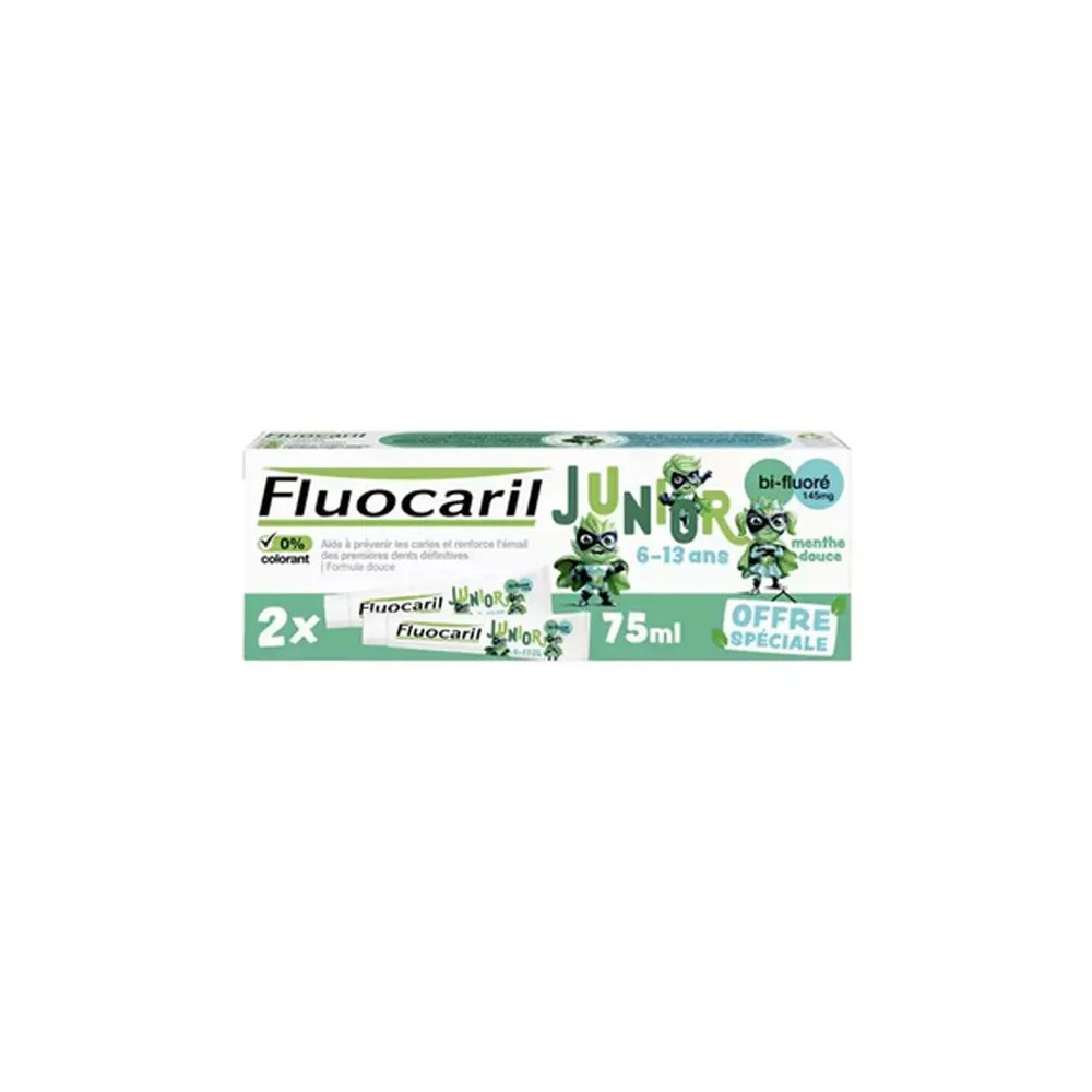 Fluocaril Dentifrice 6-13 ans Menthe