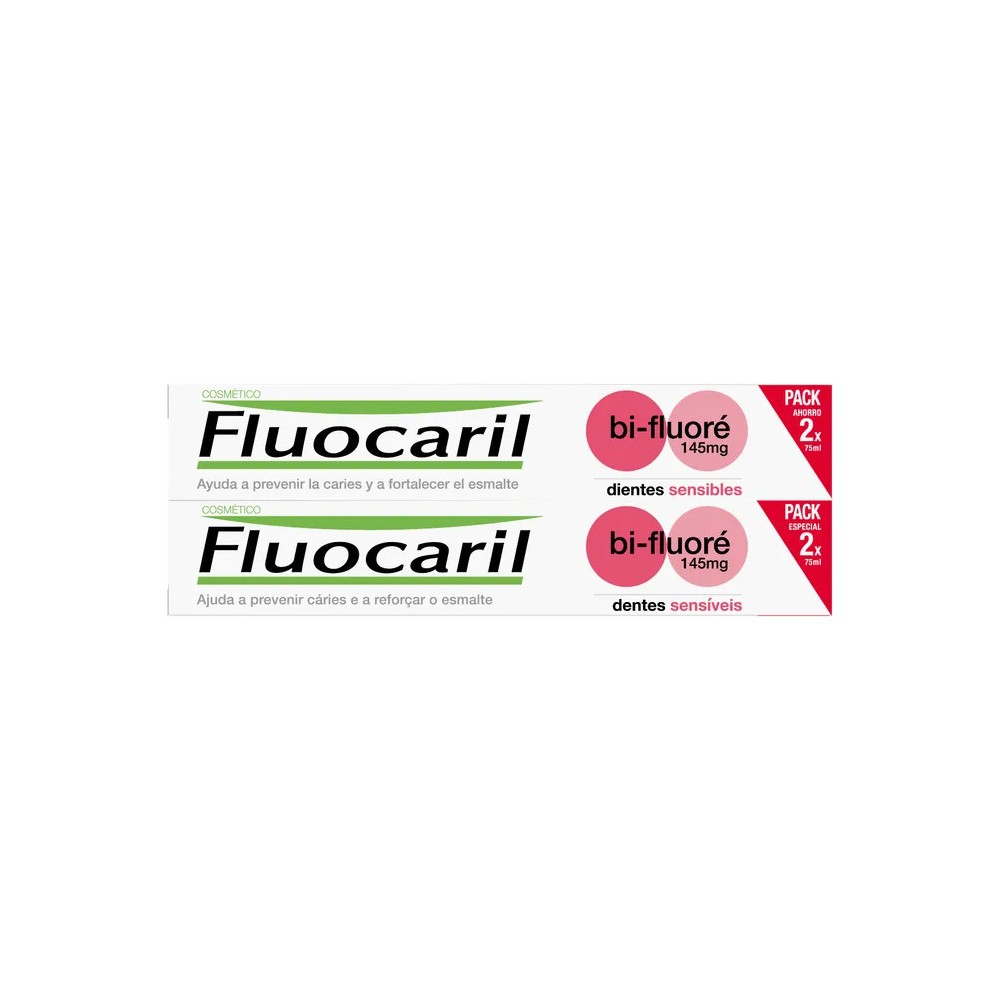 Fluocaril Dentifrice Bi-Fluoré - 2 x 7 dents sensibles
