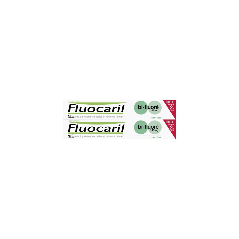 Fluocaril dentifrice bi-fluore