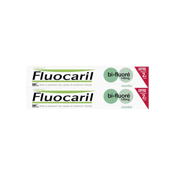 Fluocaril dentifrice bi-fluore